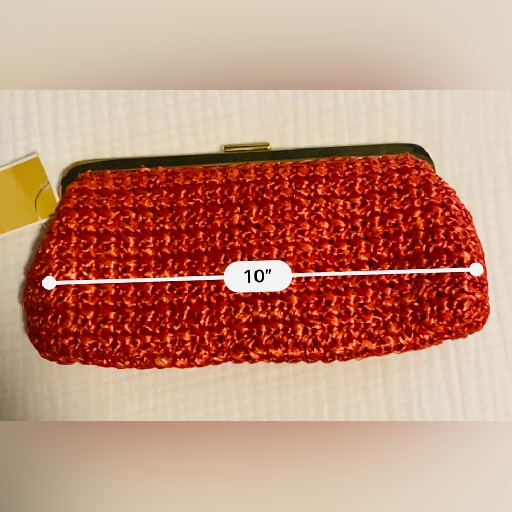 Michael Kors Coral Clutch Bag - Picture 5 of 5